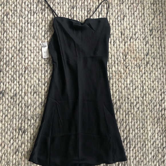 Brand new Abercrombie satin dress. Cross back. - Picture 5 of 5